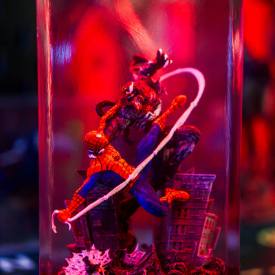 Superhero Epoxy Resin Lamp 3