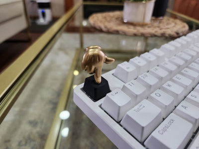 Golden Glove Finger Keycap