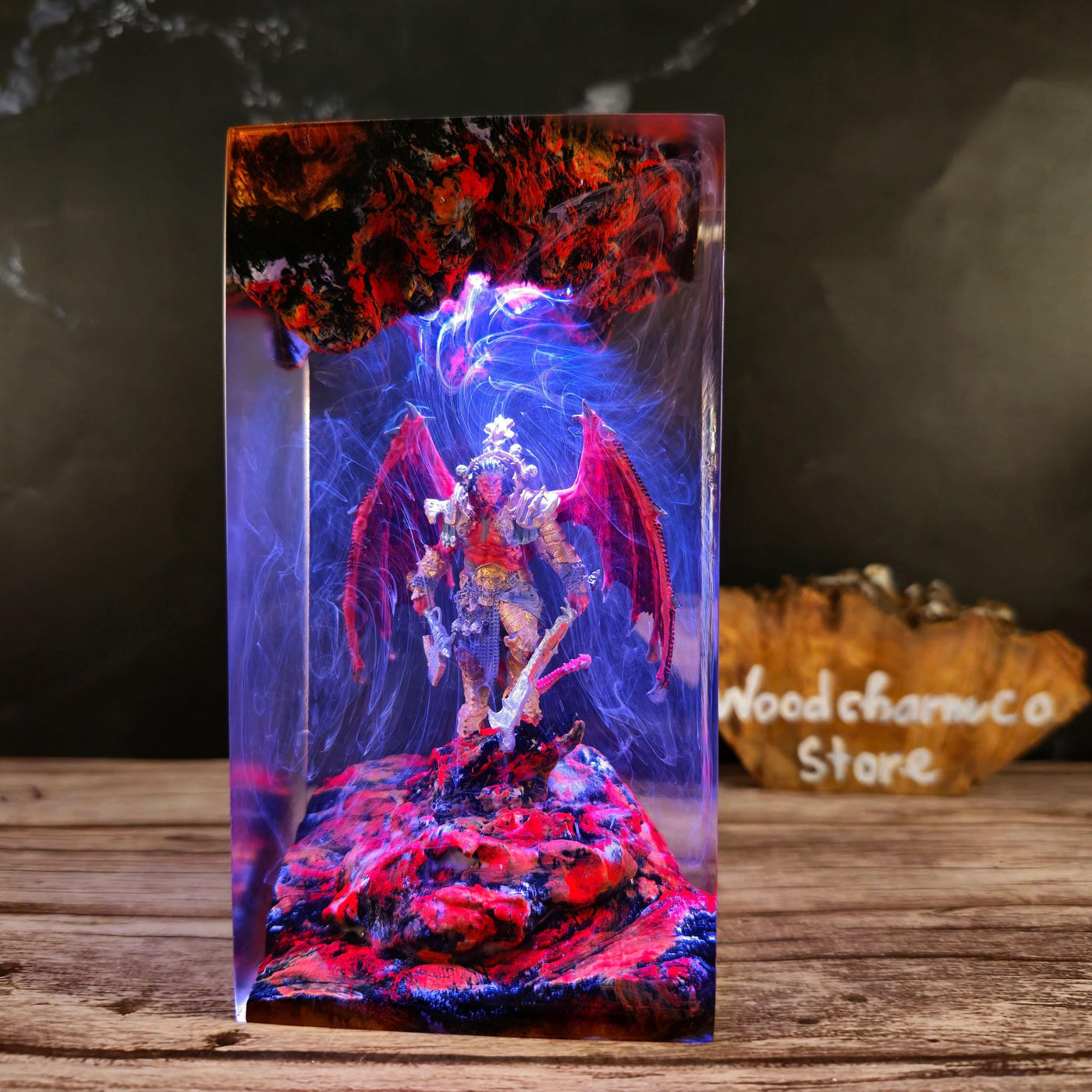 Angron Resin Lamp