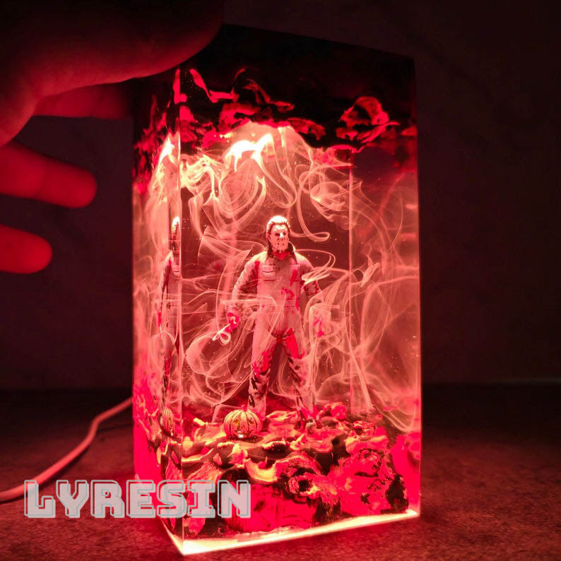 Michael Myers Halloween Resin lamp