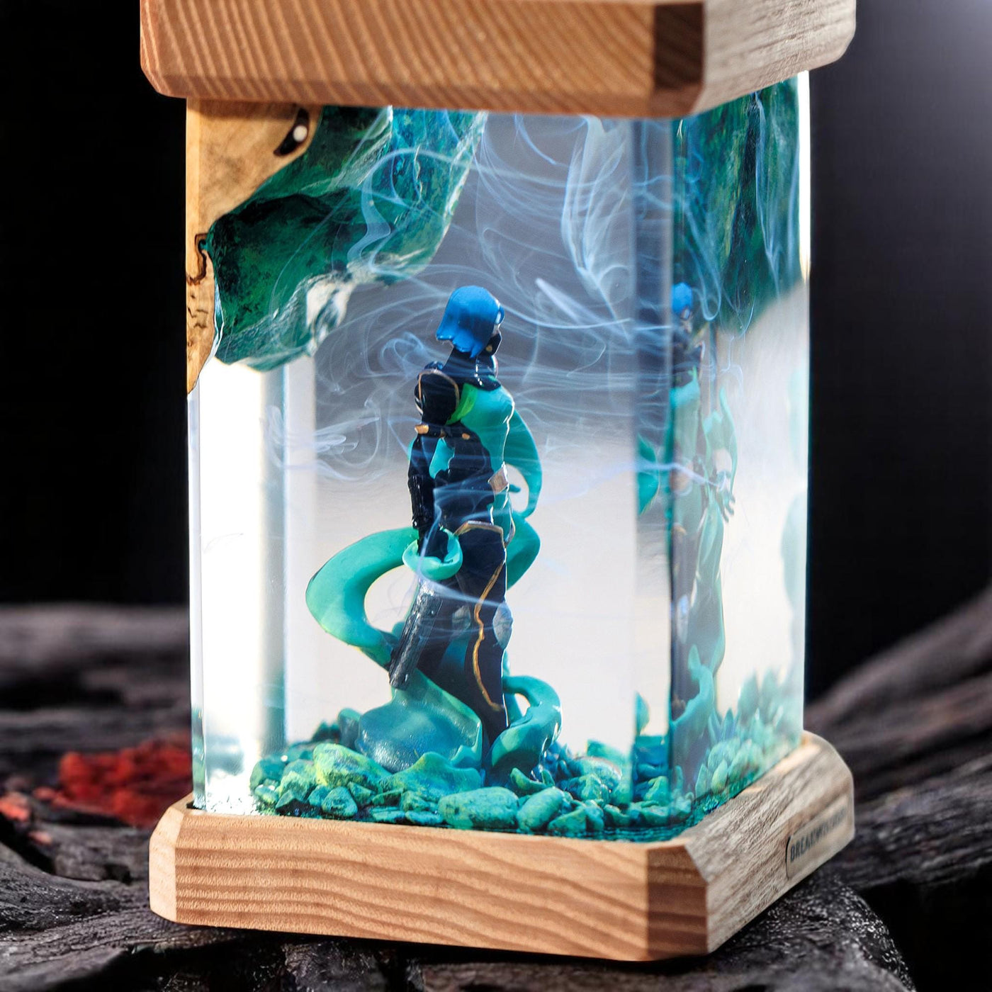 Custom Valorent Epoxy lamp