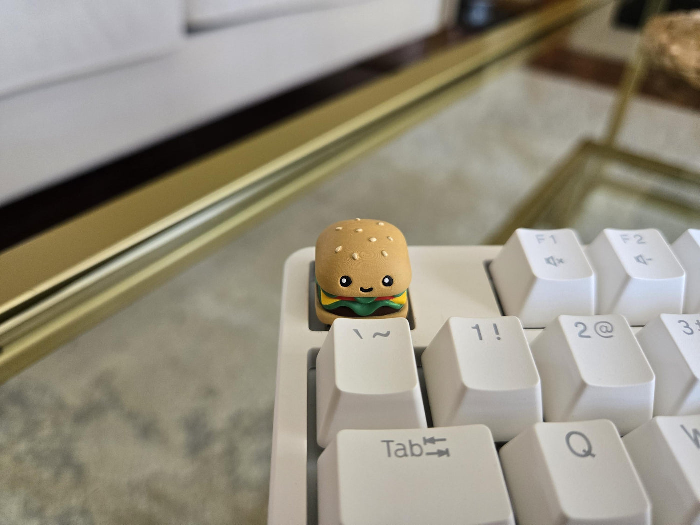 Burger Food Keycap