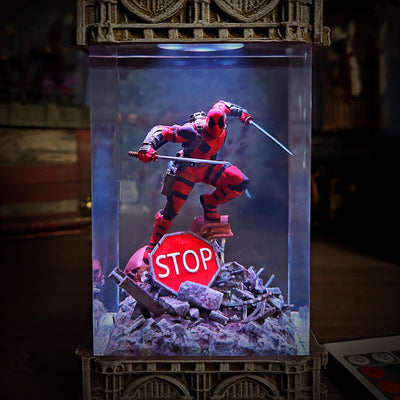 Dead Pool Resin lamp