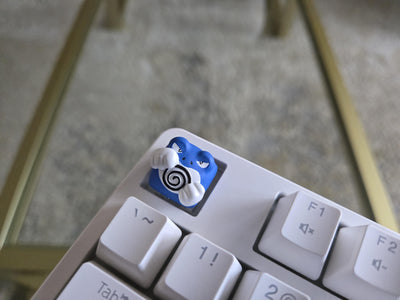 Anime Poliwrath Keycap