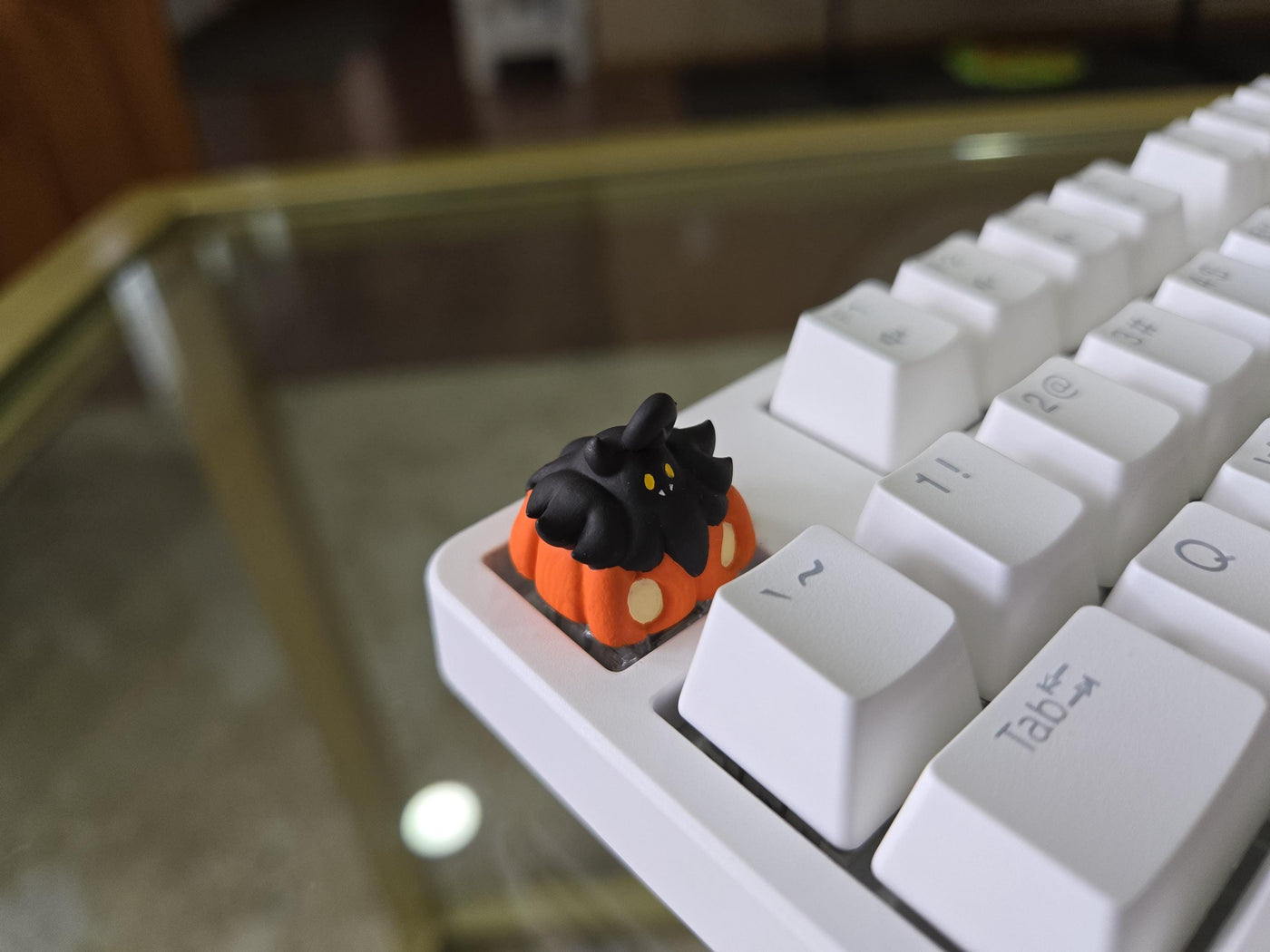 Anime Pumpkin Keycap