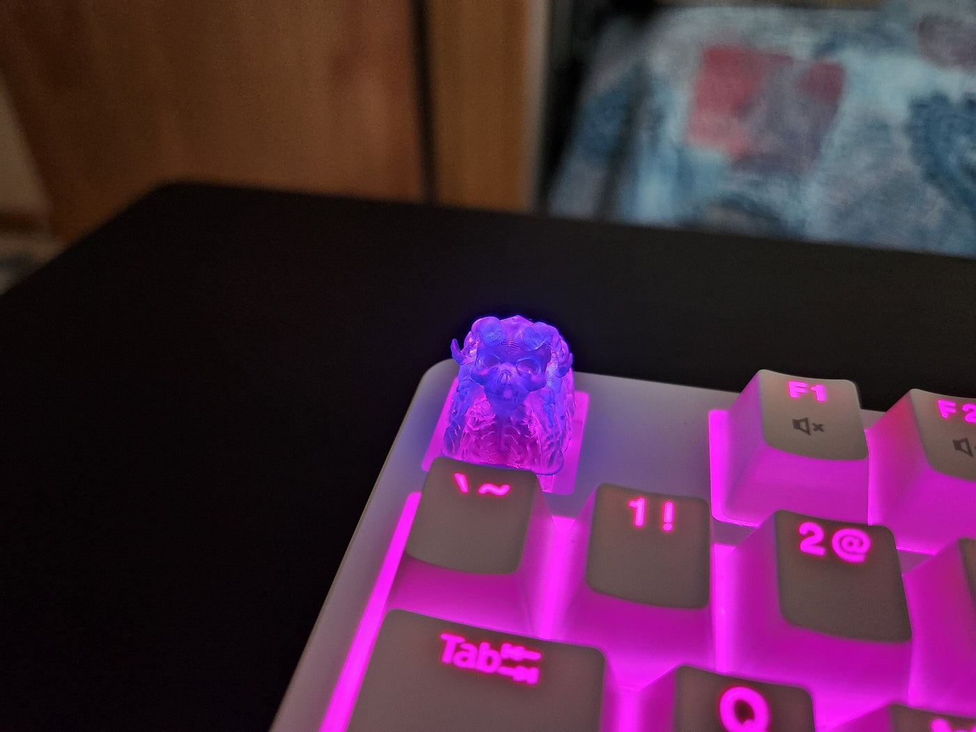 Demon Skull Keycap