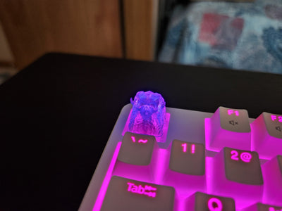 Demon Skull Keycap