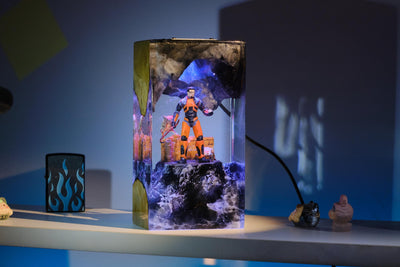 Custom Haft Life Resin lamp