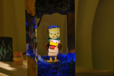 Custom Chicken Jockey lamp