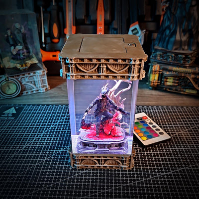 Hunter Resin Lamp