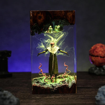 Sosuke Aizen Bleach Resin Lamp