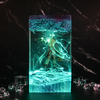 Davy Jones Resin Lamp