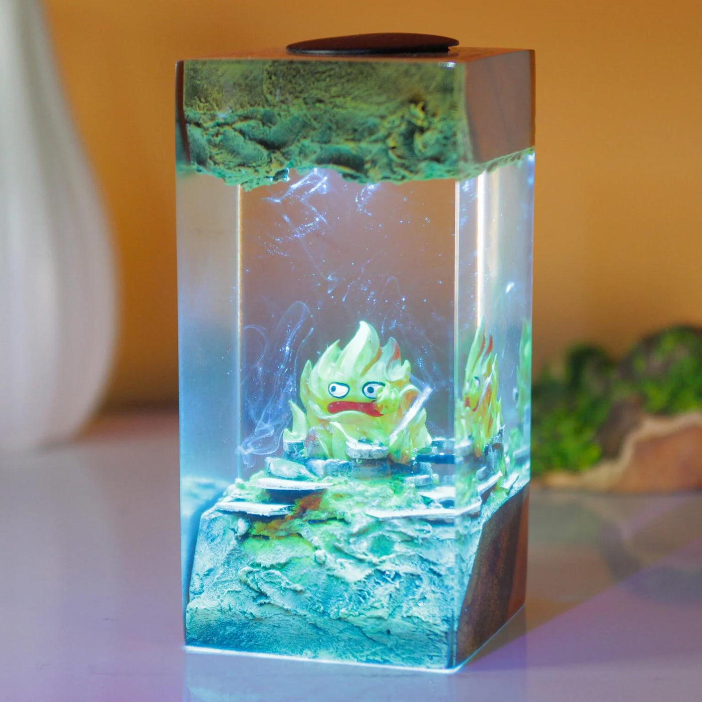 Calcifer Howl’s Moving Castle Resin Lamp
