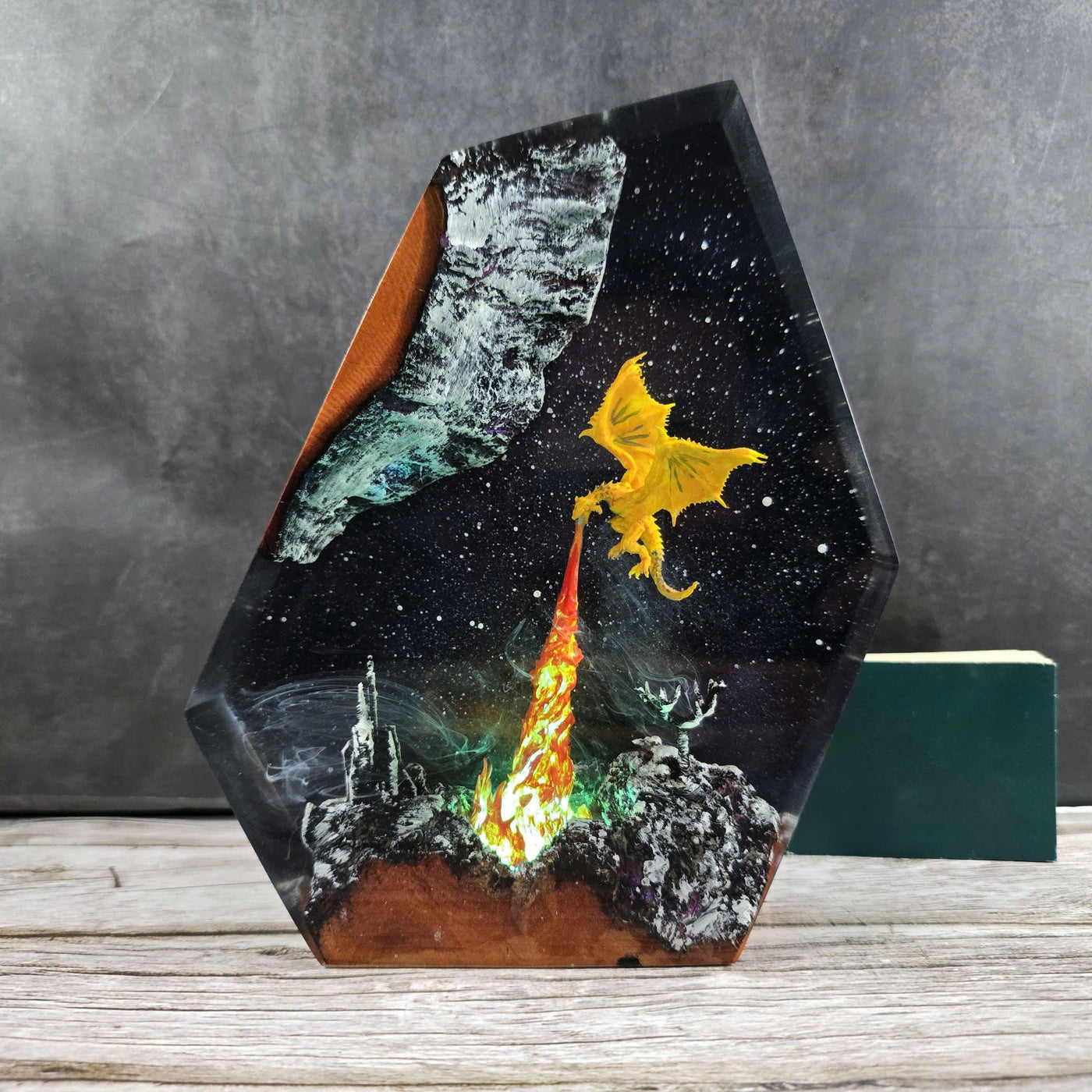 Customer Fire Dragon Lamp