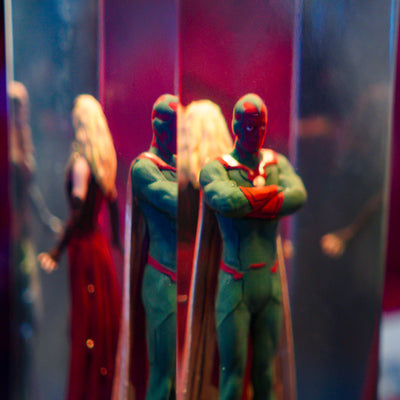 Superhero Epoxy Resin Lamp 5