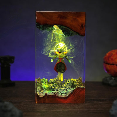 Fused Zamasu Resin Lamp