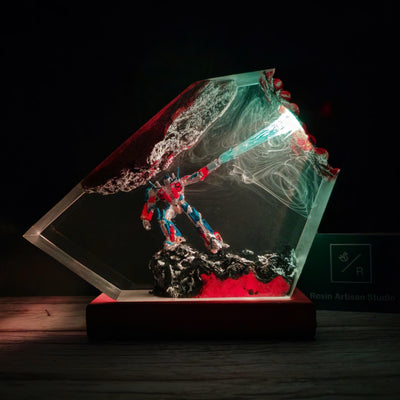 Customer Optimus Prime night light