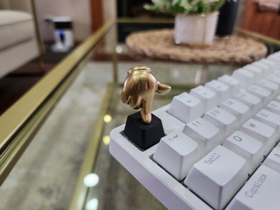 Golden Glove Finger Keycap