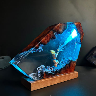 Son.goku Super Sa.iyan Resin Lamp