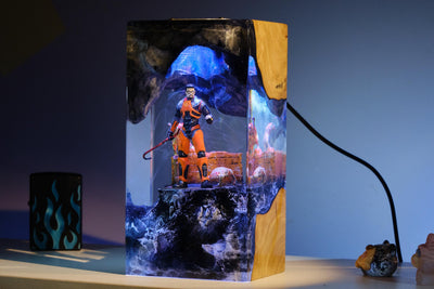 Custom Haft Life Resin lamp