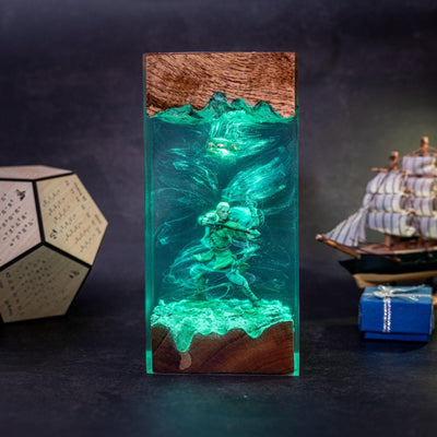 Elven Prince Resin Lamp