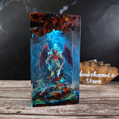 Angron Resin Lamp
