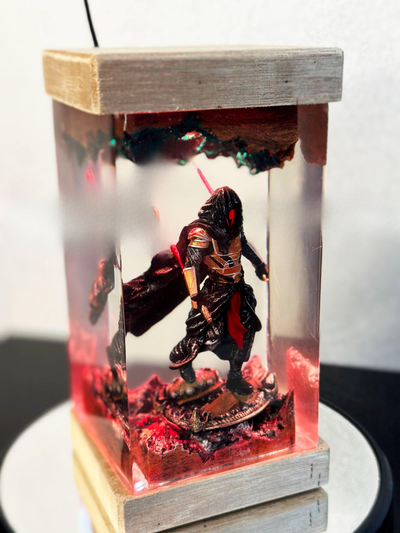 Revan Starwars Resin Lamp