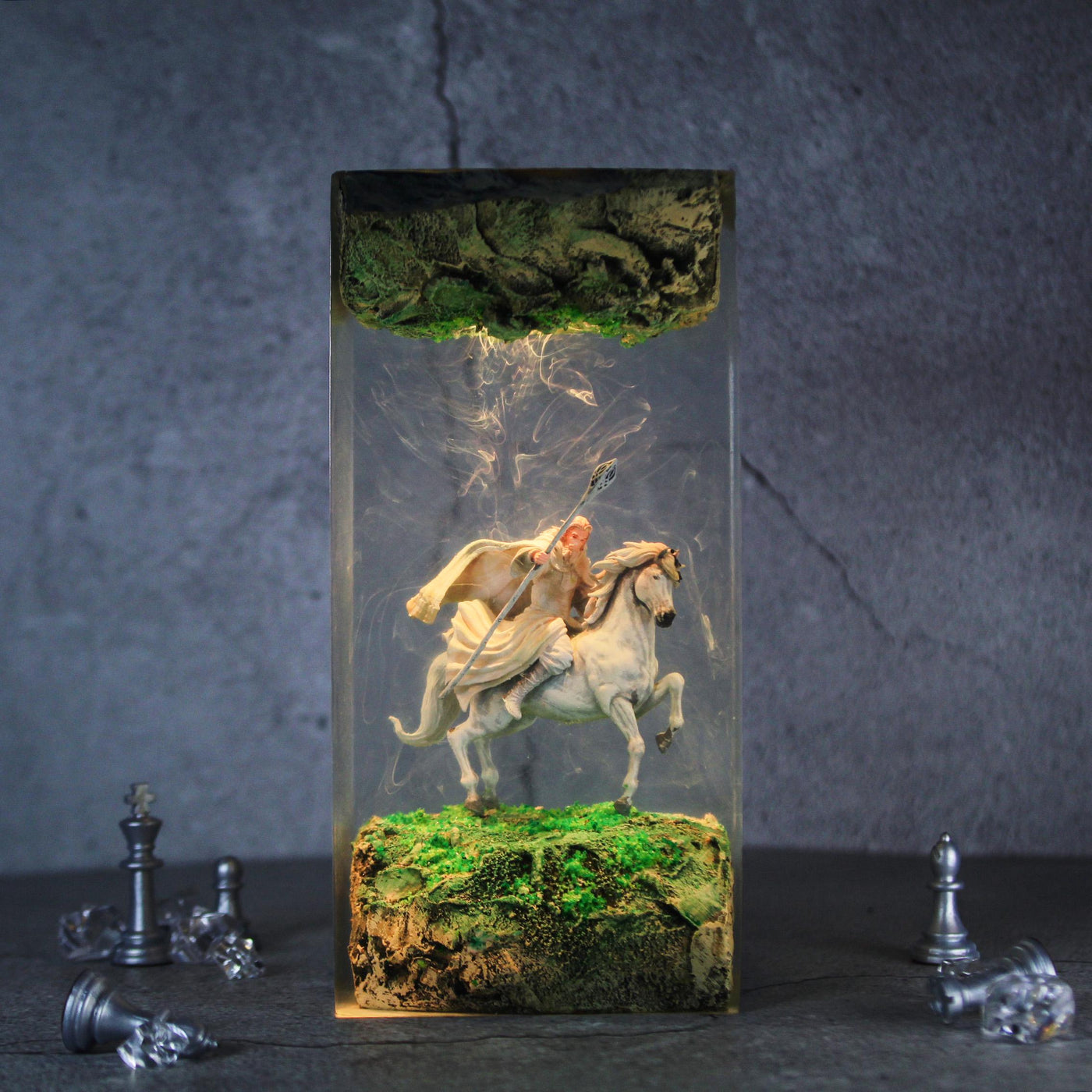 LOTR Resin Lamp