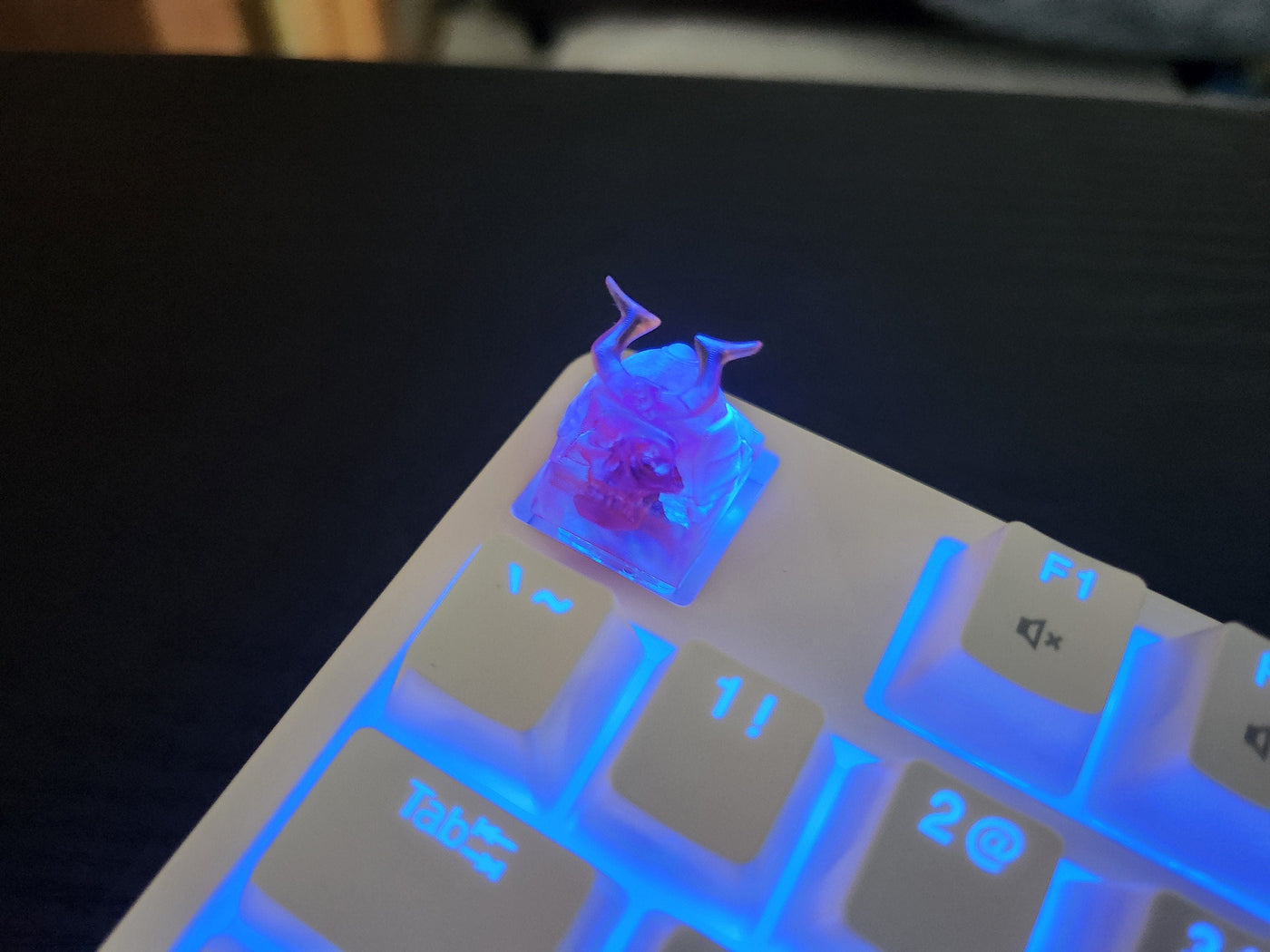 Skeleton Samurai Keycap