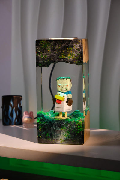 Custom Chicken Jockey lamp