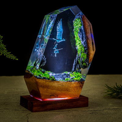 Fallen Knight Tarn.ished Resin Lamp