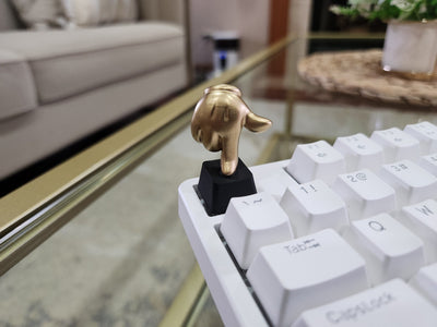 Golden Glove Finger Keycap