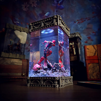 Dead Pool Resin lamp