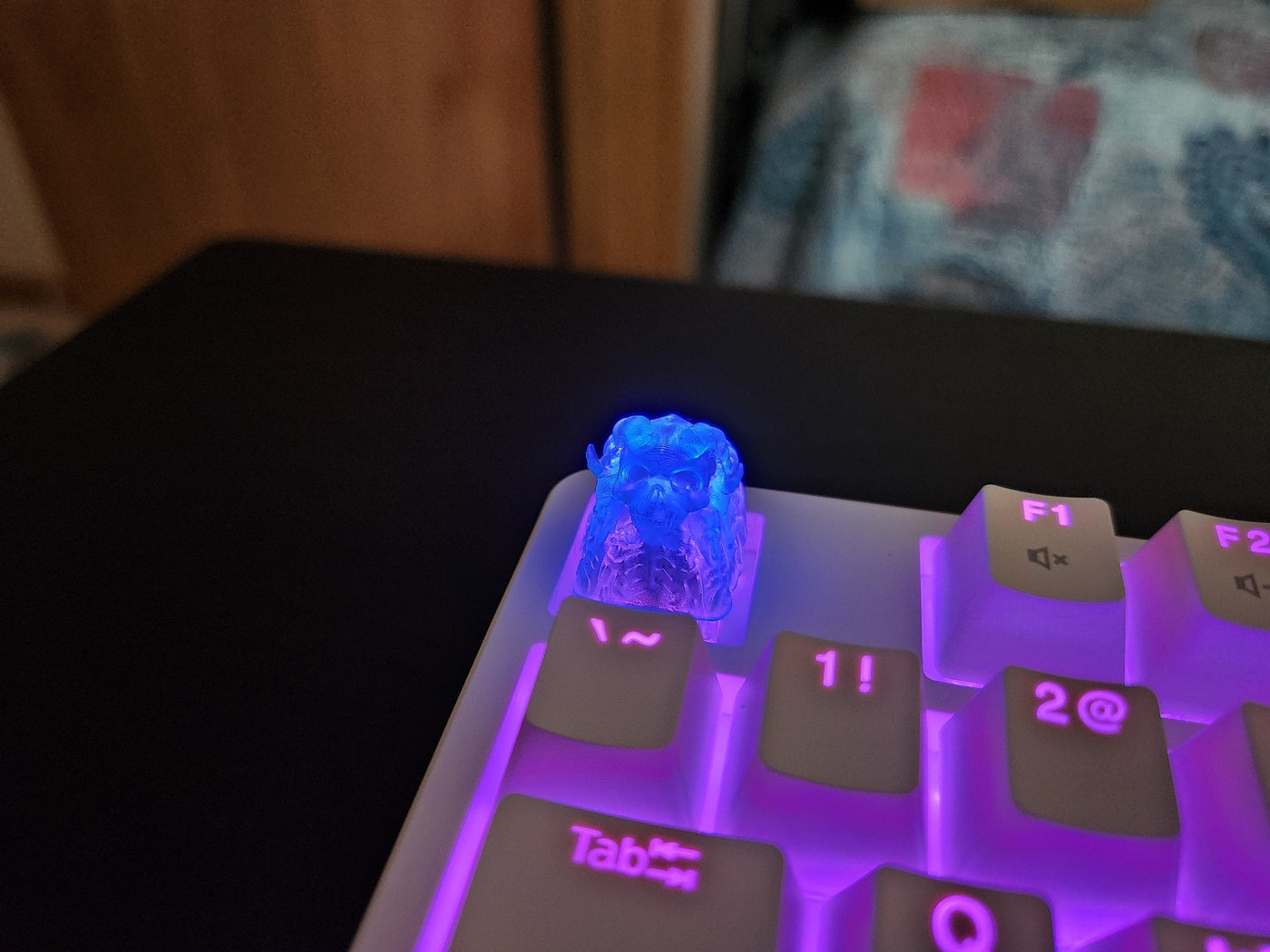Demon Skull Keycap