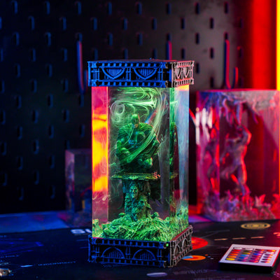 Superhero Epoxy Resin Lamp 6