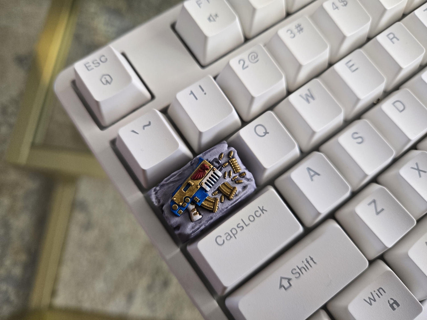 Mar.ine Rivet.gun Bolter Keycap