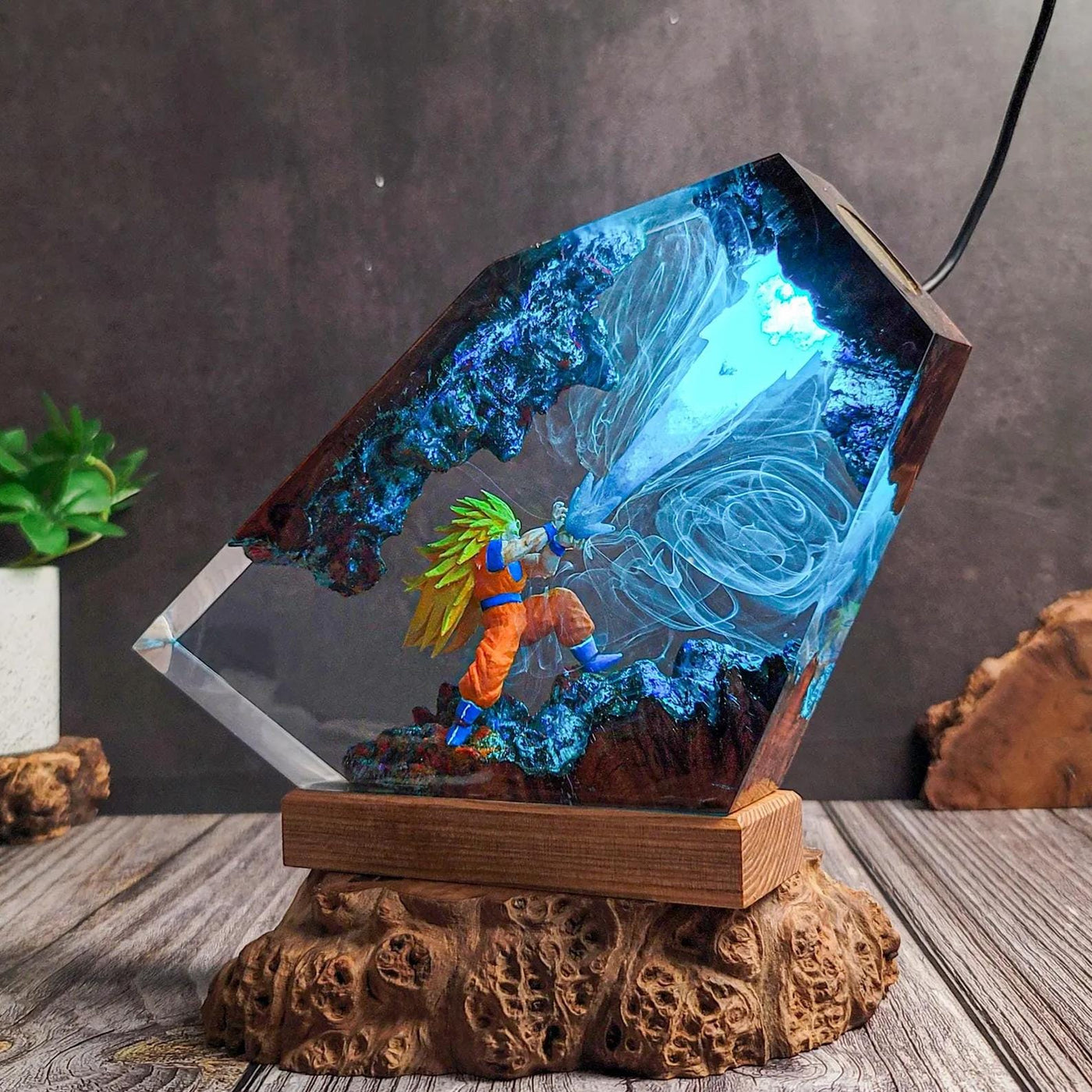Super Saiyan Goku Dragon Ball Resin lamp