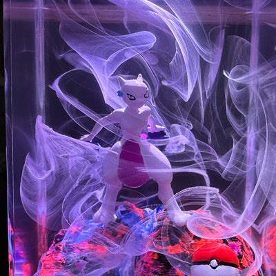 Mewtwo Resin Lamp 2