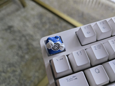 Anime Poliwrath Keycap