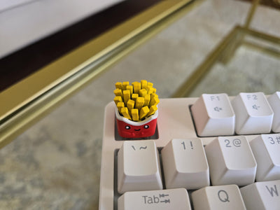 Fries Food Keycap