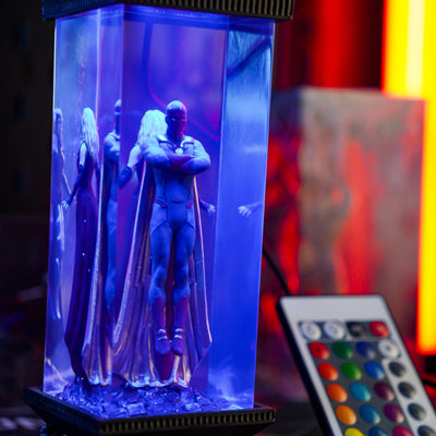 Superhero Epoxy Resin Lamp 5