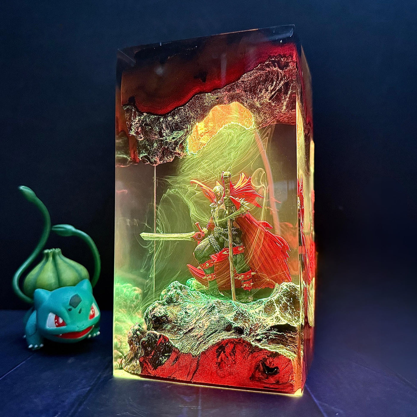Spawn Resin Lamp
