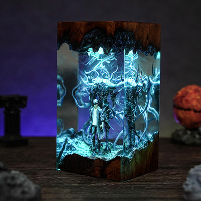 Sung Jinwoo Figure Epoxy lamp