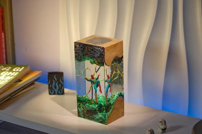 Custom Spider Man Lamp