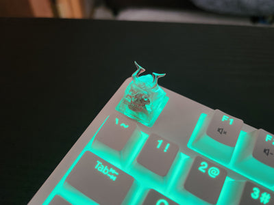 Skeleton Samurai Keycap
