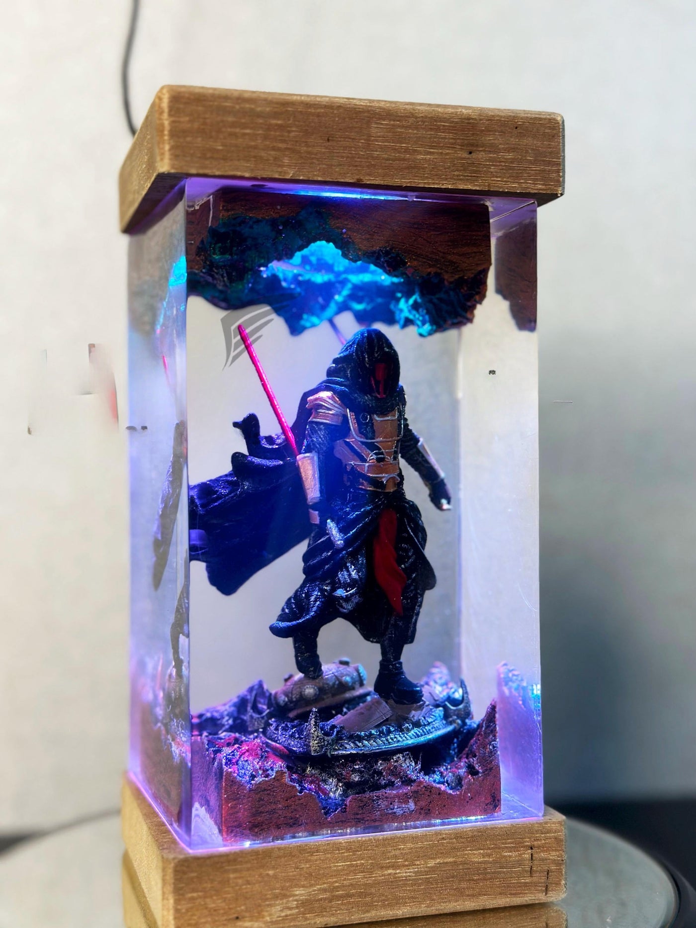 Revan Starwars Resin Lamp