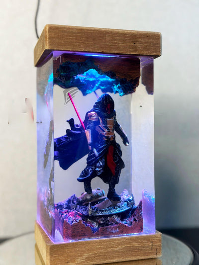 Revan Starwars Resin Lamp