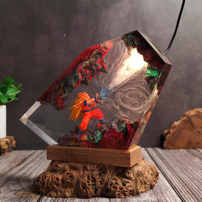 Super Saiyan Goku Dragon Ball Resin lamp