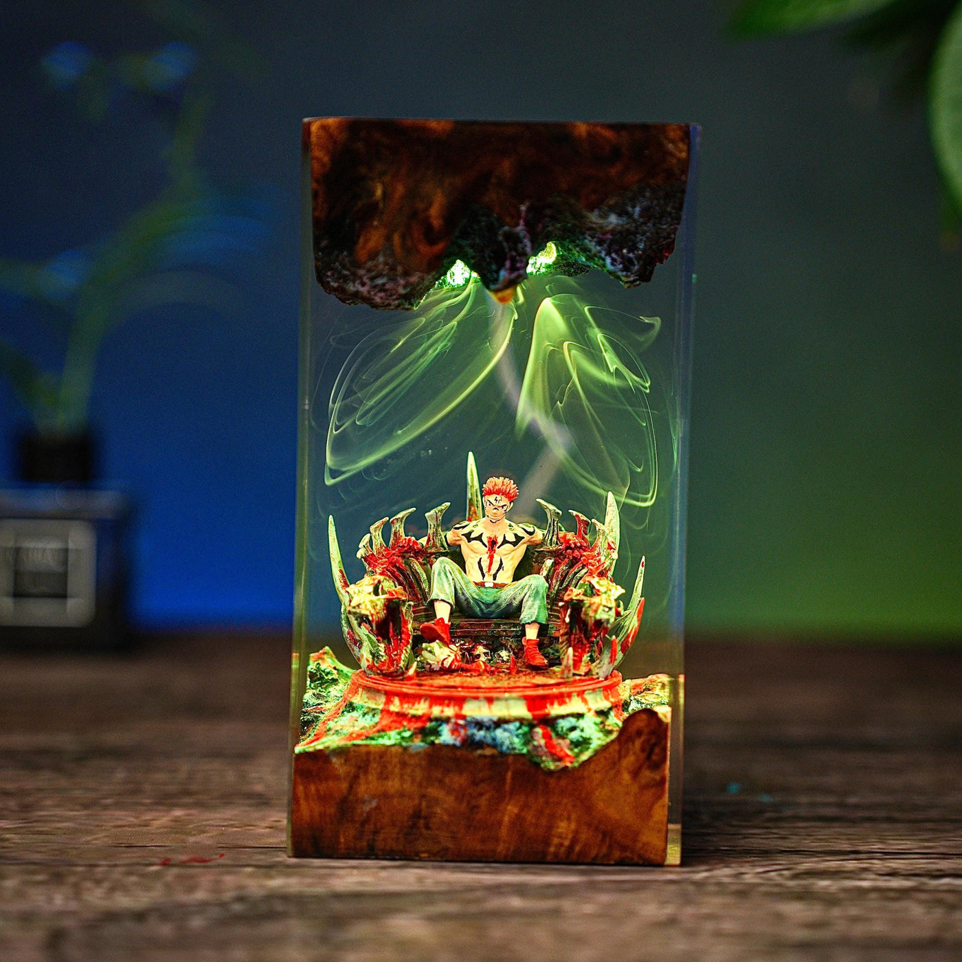 Curse Spirit Sukuna JJKS Resin Lamp