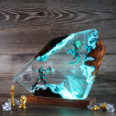 Dragon Born New Resin Lamp